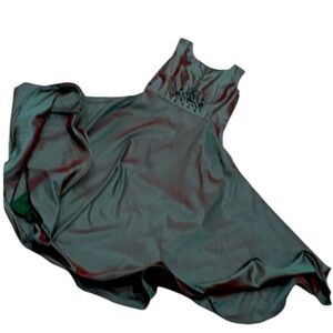 Indie Metallic Formal Indie Dress w Beaded Bust